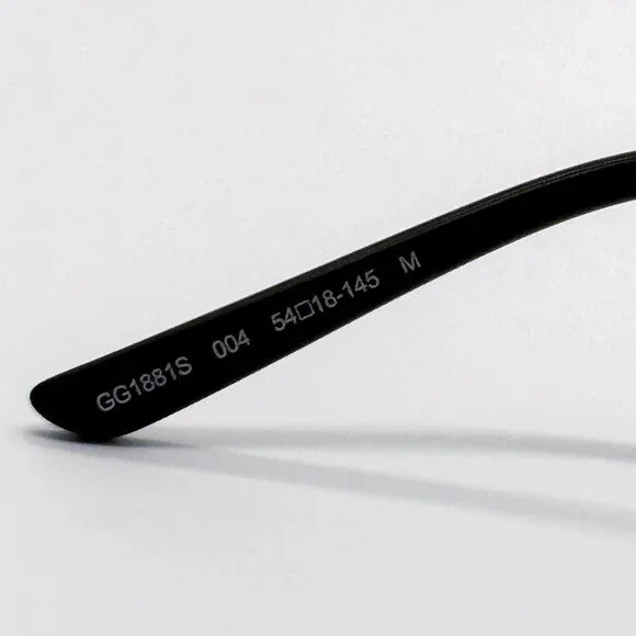 NEW GUCCI SUNGLASSES SILVER UNISEX EYEWEAR GUCCI GG1881S 004